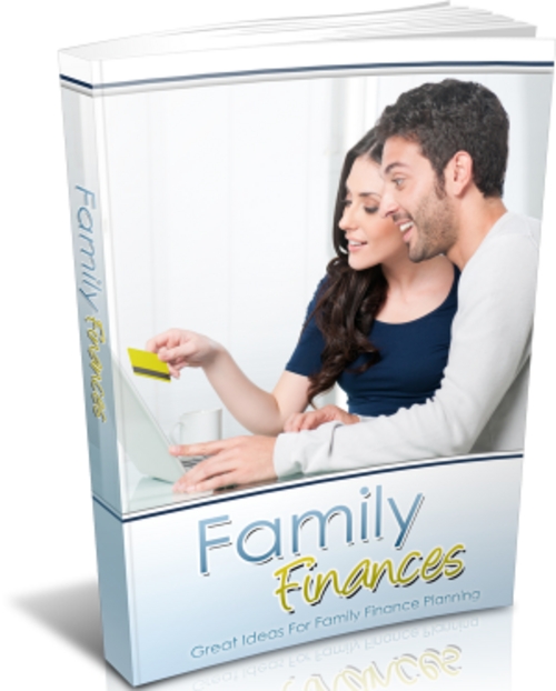 Product picture Family Finances - Ebook with MRR