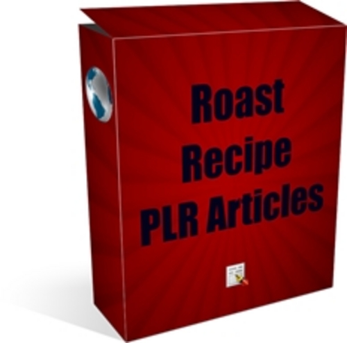 Product picture 62 Roast Recipe PLR Articles - Articles with PLR
