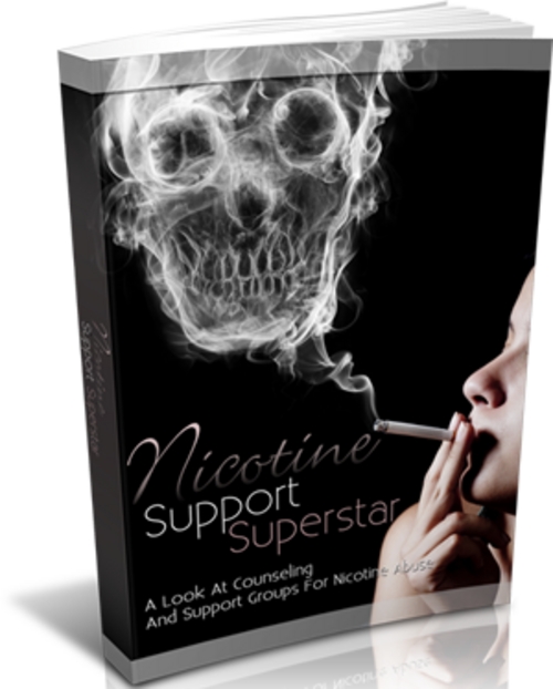 Product picture Nicotine Support Superstar - Ebook with MRR
