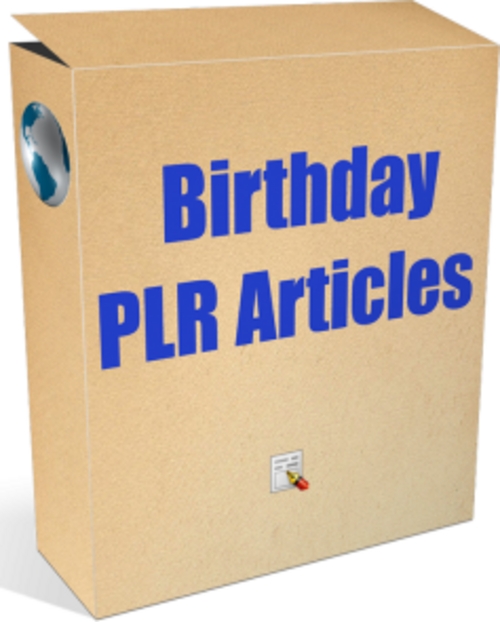 Product picture 25 Birthday PLR Articles - Articles with PLR