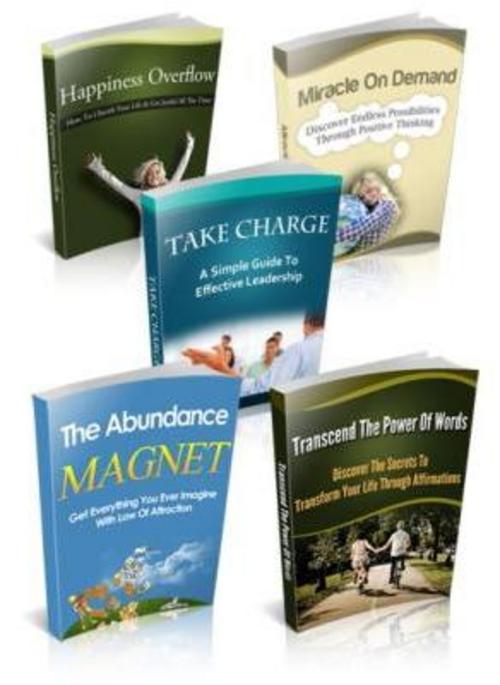 Product picture Self Improvement Series - 5 Ebooks with MRR