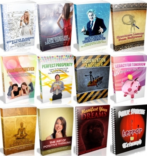 Product picture Self Improvement Series # 5 - 12 Ebook with MRR