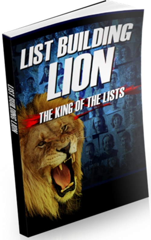 Product picture List Building Lion - eBook