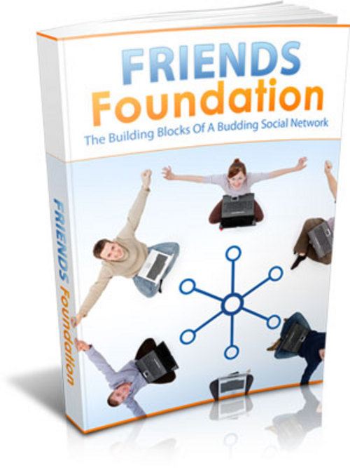 Product picture Friends Foundation - eBook with MRR