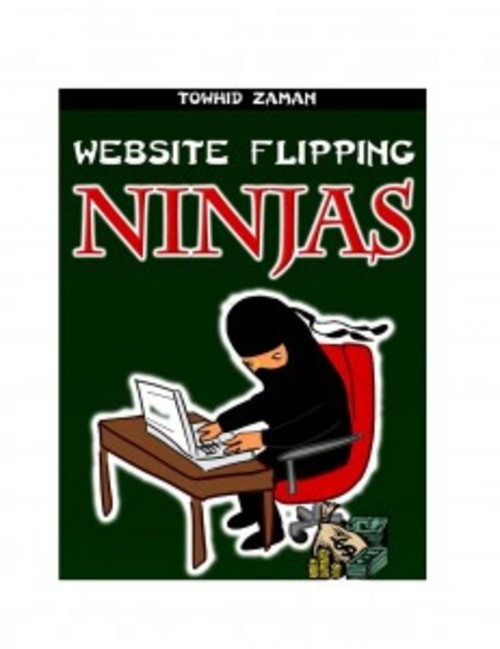 Product picture Website Flipping Ninjas - eBook with PLR