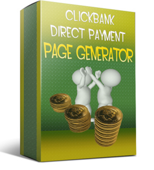 Product picture Clickbank Direct Payment Page Generator - Software & Instruction Video with RR