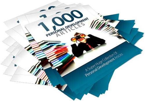 Product picture Over 1000 Personal Development Articles - Articles with MRR
