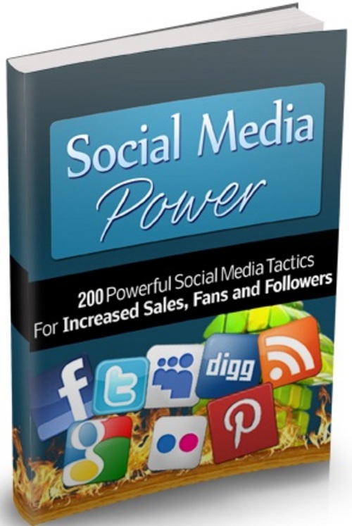 Product picture Social Media Power - eBook with MRR