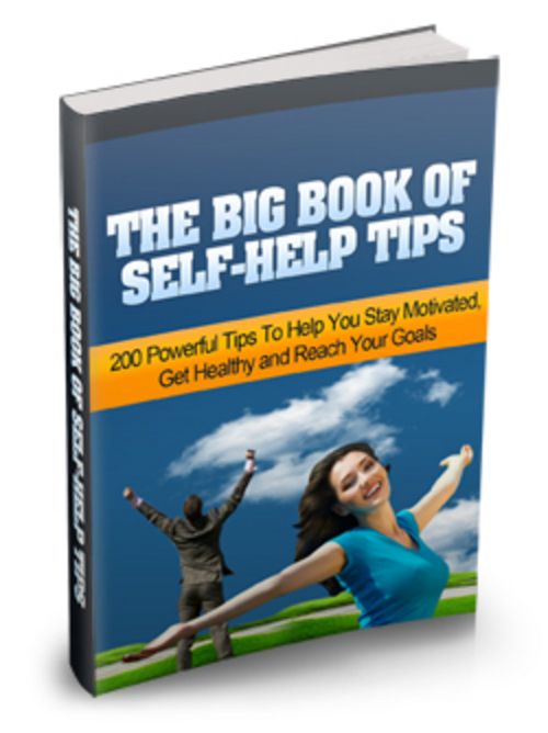 Product picture Big Book of Self - Help Tips - eBook with MRR