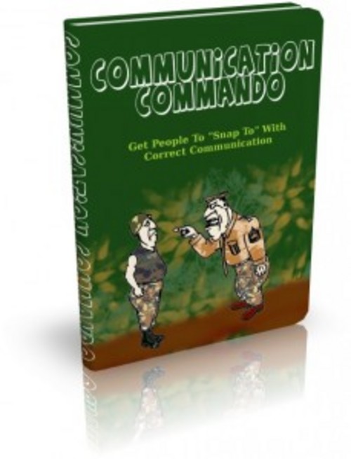 Product picture Communication Commando - eBook with MRR
