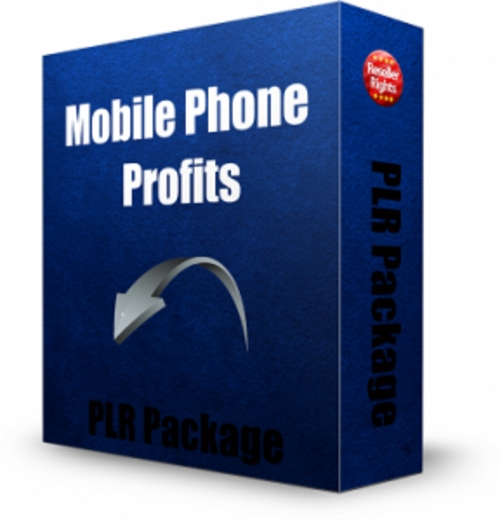 Product picture Mobile Phone Advertising Profits - Package with PLR