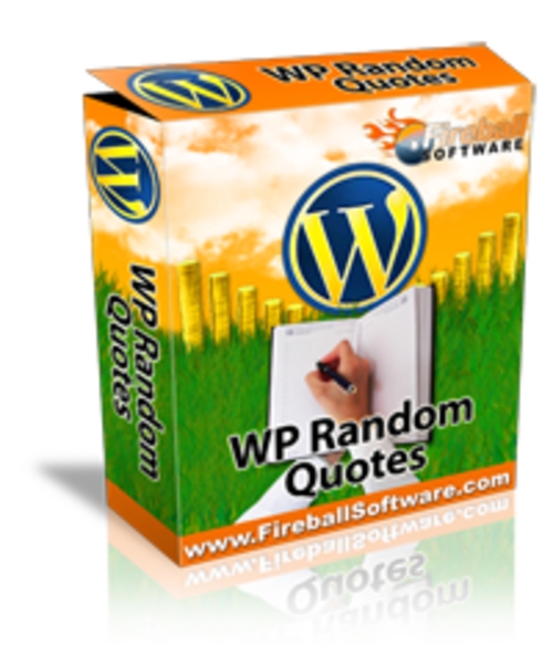 Product picture WP Random Quotes - Plugin with MRR
