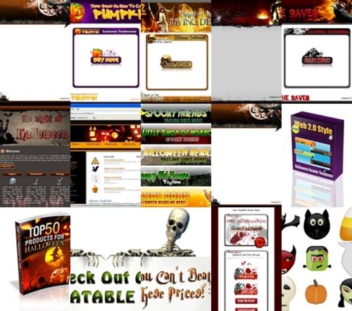 Product picture Halloween Super Pack - Package with MRR