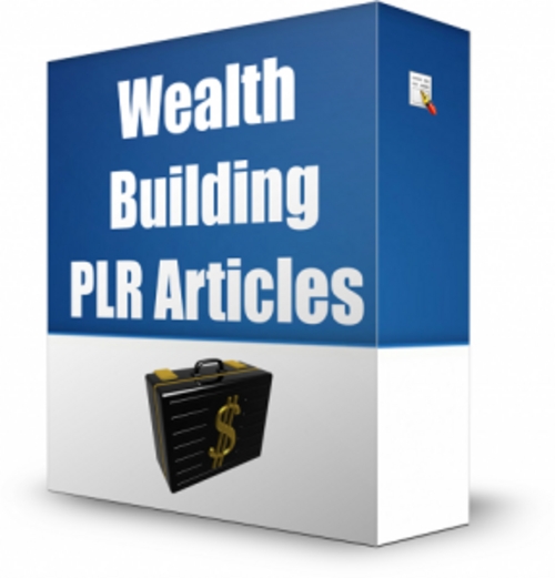 Product picture 25 Wealth Building PLR Articles - Articles with PLR
