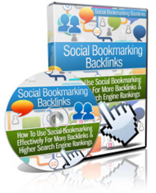 Product picture Social Bookmarking Backlinks - MRR Video Package