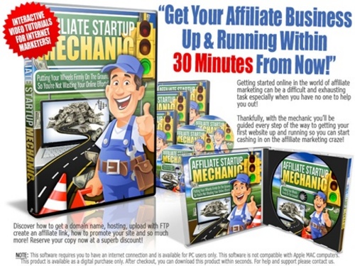 Product picture Affiliate Startup Mechanic - Instruction Videos with MRR
