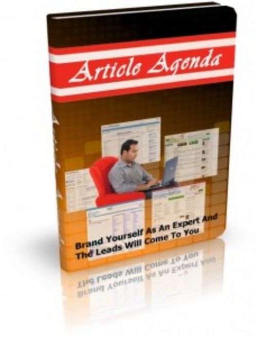 Product picture Article Agenda - eBook with MRR