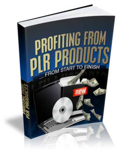 Product picture Profiting From PLR Products - eBook with MRR