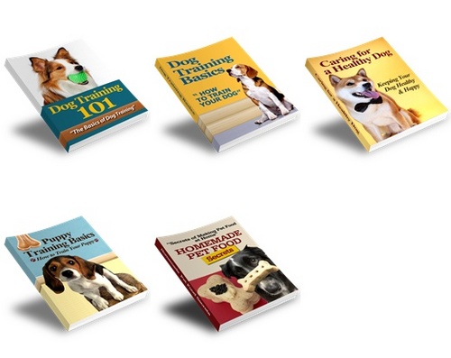 Product picture Dog Training Essentials - 5 eBooks & Articles with RR