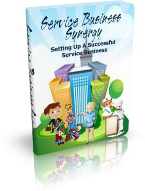 Product picture Service Business Synergy - eBook with MRR