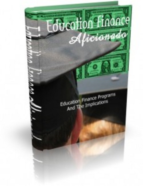 Product picture Education Finance Aficionado - eBook with MRR