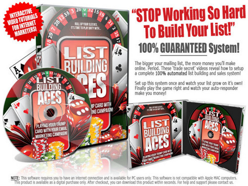 Product picture List Building Aces - Instruction Videos with MRR