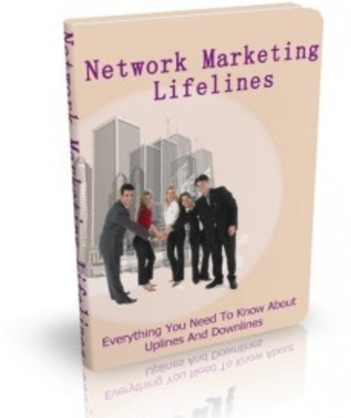Product picture Network Marketing Lifelines - eBook with MRR