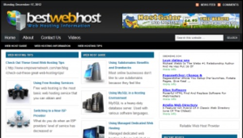 Product picture Web Host Blog - WordPress Blog with PLR