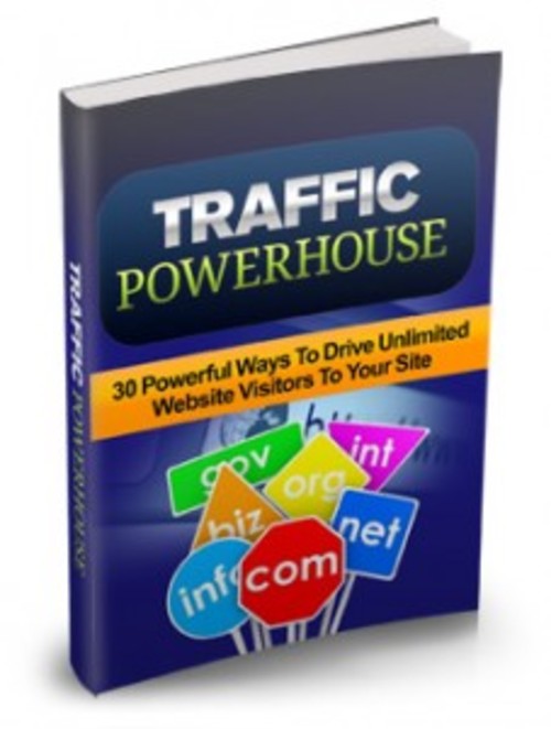 Product picture Traffic Powerhouse - eBook with MRR