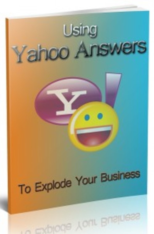 Product picture Using Yahoo Answers - eBook with MRR