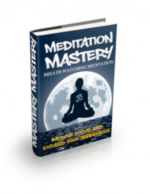 Product picture Breath Watching Meditation - ebook with MRR