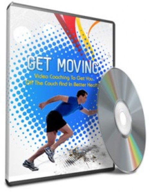 Product picture Get Moving - Instruction Videos and eBook ( PDF and Audio) with MRR