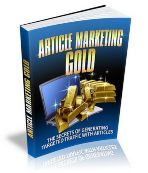 Product picture Article Marketing Gold - eBook with MRR
