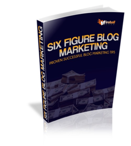 Product picture Six Figure Blog Marketing - eBook with MRR