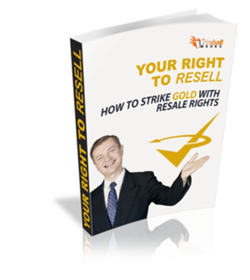 Product picture Your Right To Resell - eBook with MRR