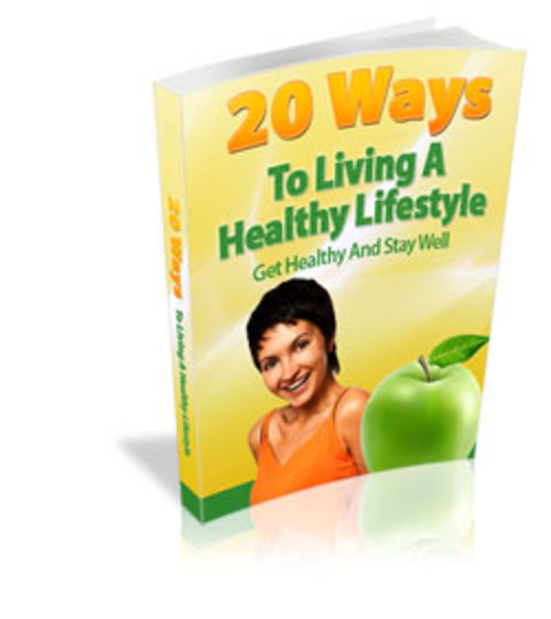Product picture Living a Healthier Lifestyle - eBook & Articles with MRR