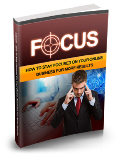 Product picture Focus - eBook with MRR