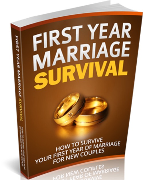 Product picture First Year Marriage Survival - eBook with MRR