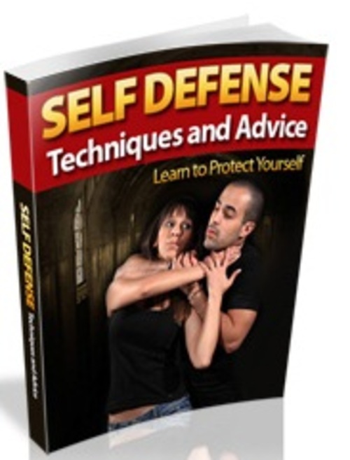 Product picture Self Defence Techniques and Advice - eBook with MRR
