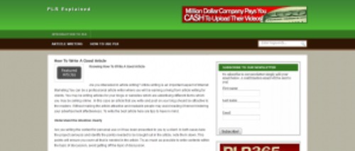 Product picture PLR Blog - WP Blog with PLR