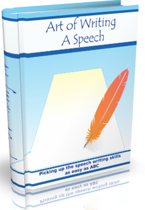 Product picture Art Of Writing A Speech - eBook with MRR