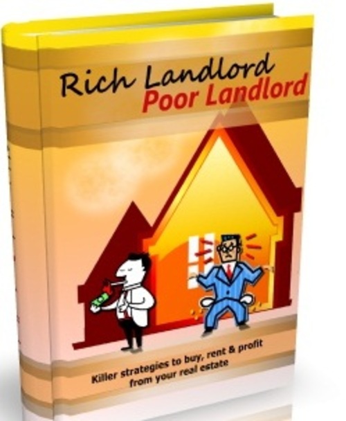 Product picture Rich Landlord Poor Landlord - eBook with MRR
