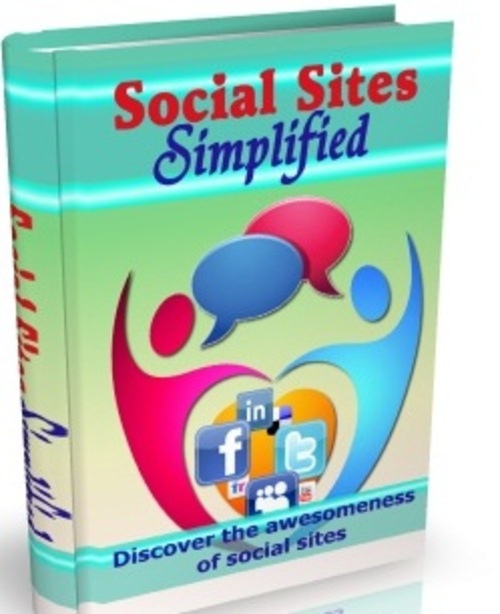 Product picture Social Sites Simplified - eBook with MRR
