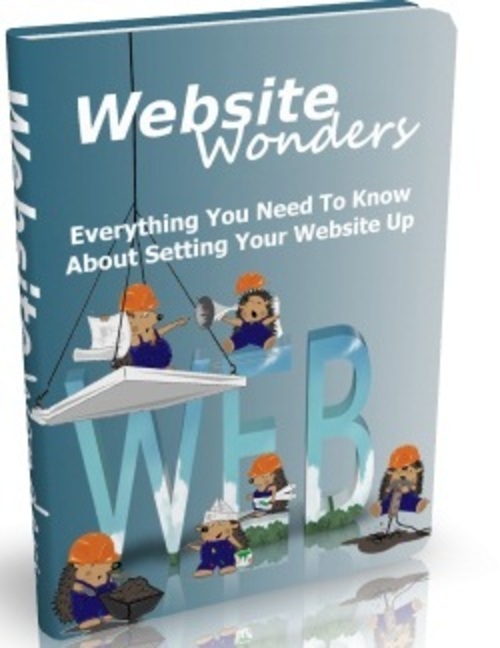 Product picture Website Wonders - eBook with MRR
