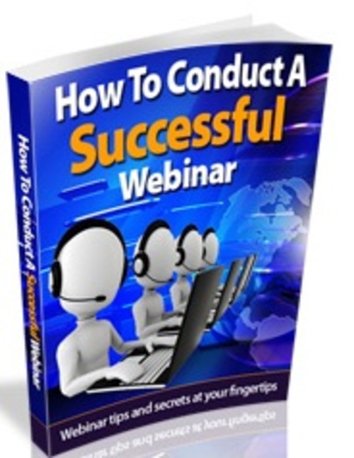 Product picture How to Conduct a Successful Webinar - eBook & Articles with MRR