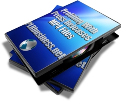 Product picture Profiting With Press Releases - MP4 Files with RR