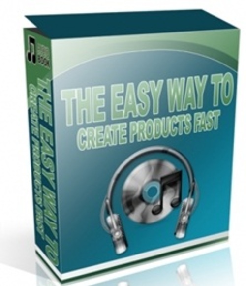 Product picture The Easy Way to Create Products Fast - Audio with PLR