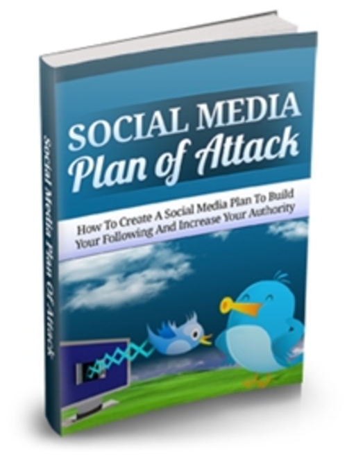 Product picture Social Media Plan Of Attack - eBook with MRR