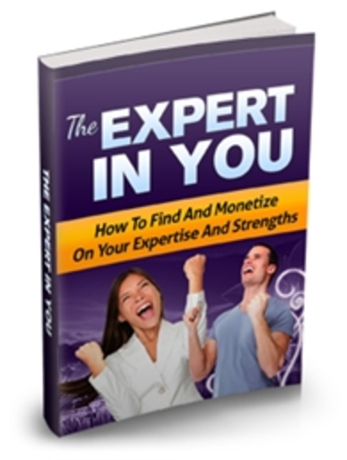 Product picture The Expert In You - eBook with MRR