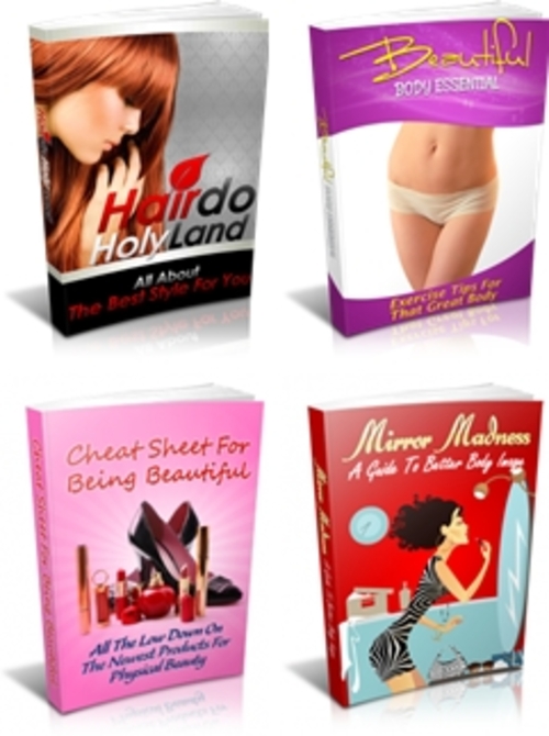 Product picture Beauty And Enhancement Package - 4 eBooks with MRR